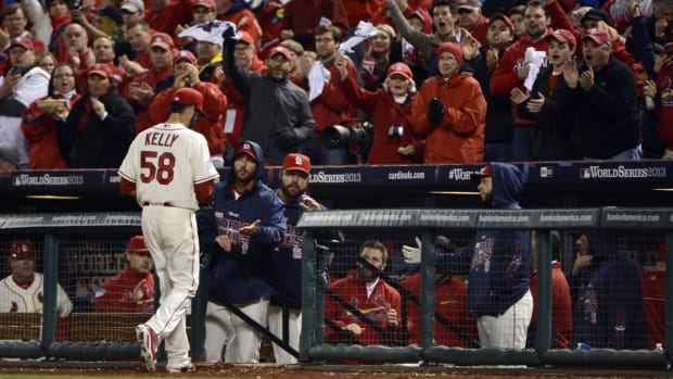 Former St. Louis Cardinals pitcher Joe Kelly